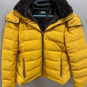Zara puffer jacket